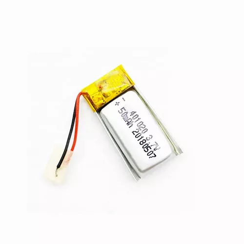 401020 3.7v 500mAh Lithium Polymer Battery
